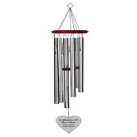 Father Heart Memorial Wind Chime